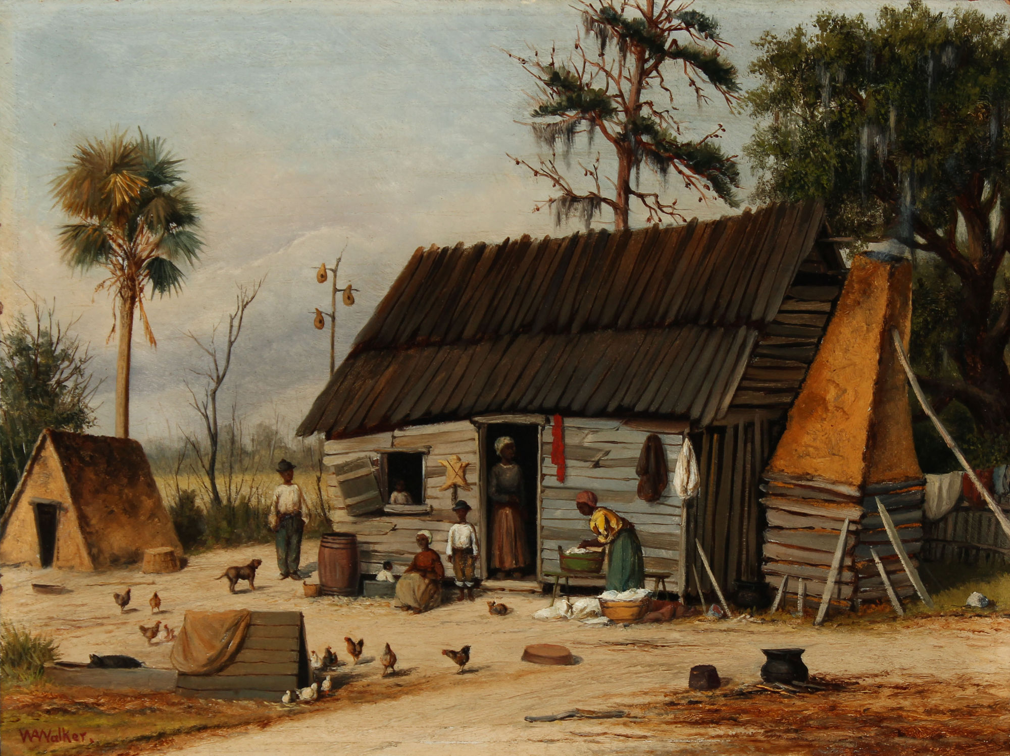 Walker, William Aiken – On the Plantation