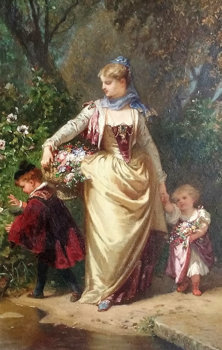 Baron, Henry Charles – Mother and Children