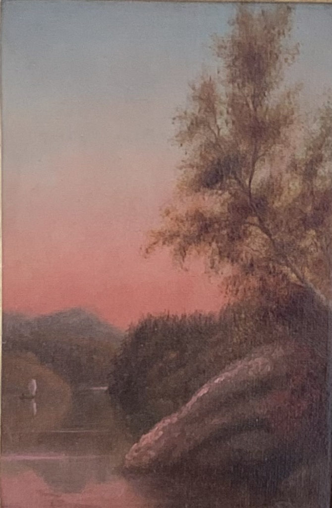 cropped image of William Hart painting